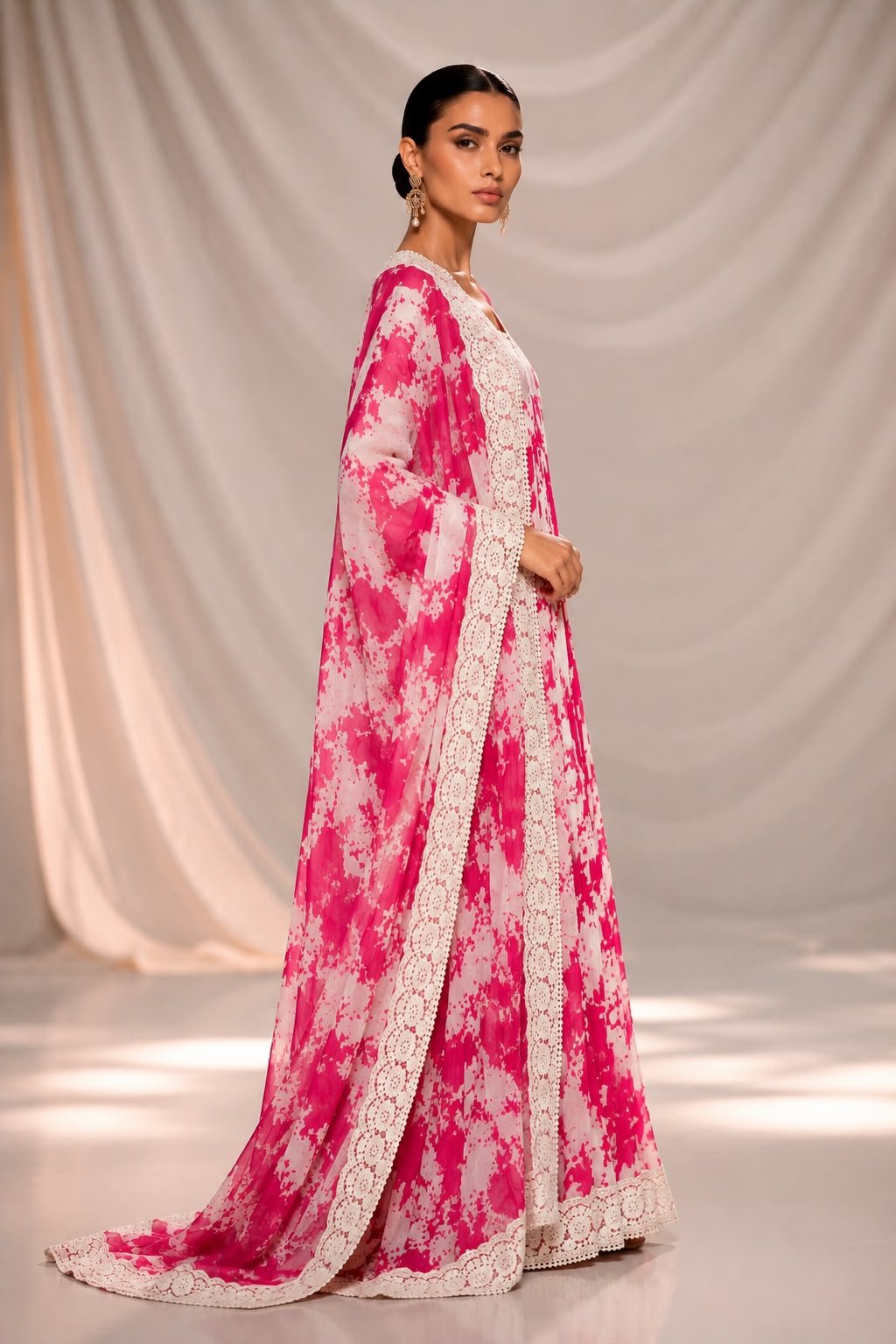 PINK FLORAL SIDE