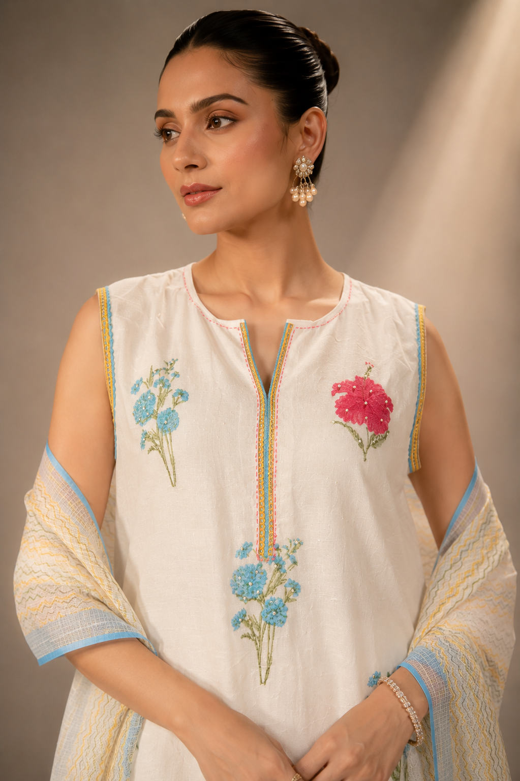 white linen cu